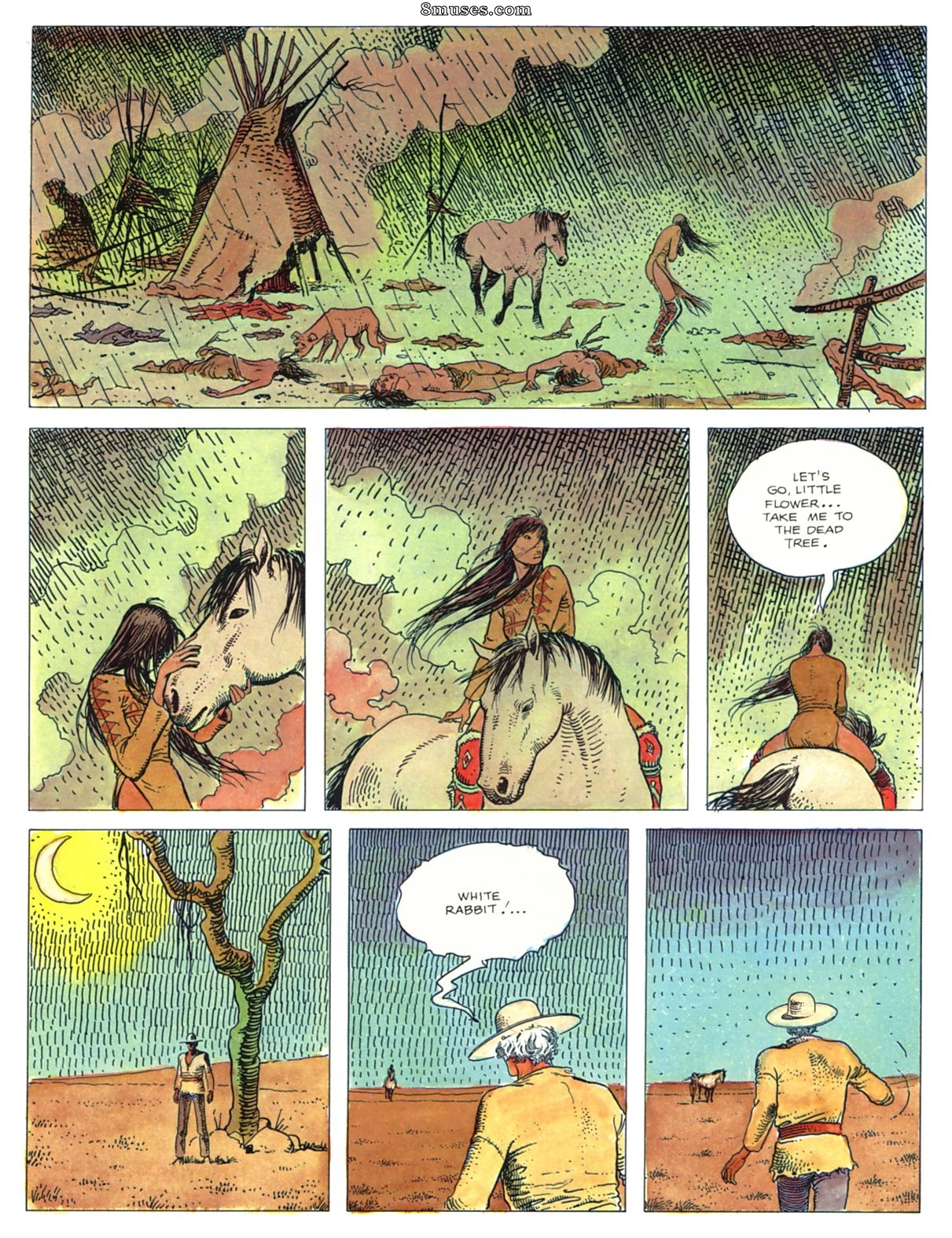 Milo Manara Comics - El hombre de papel - Página 47