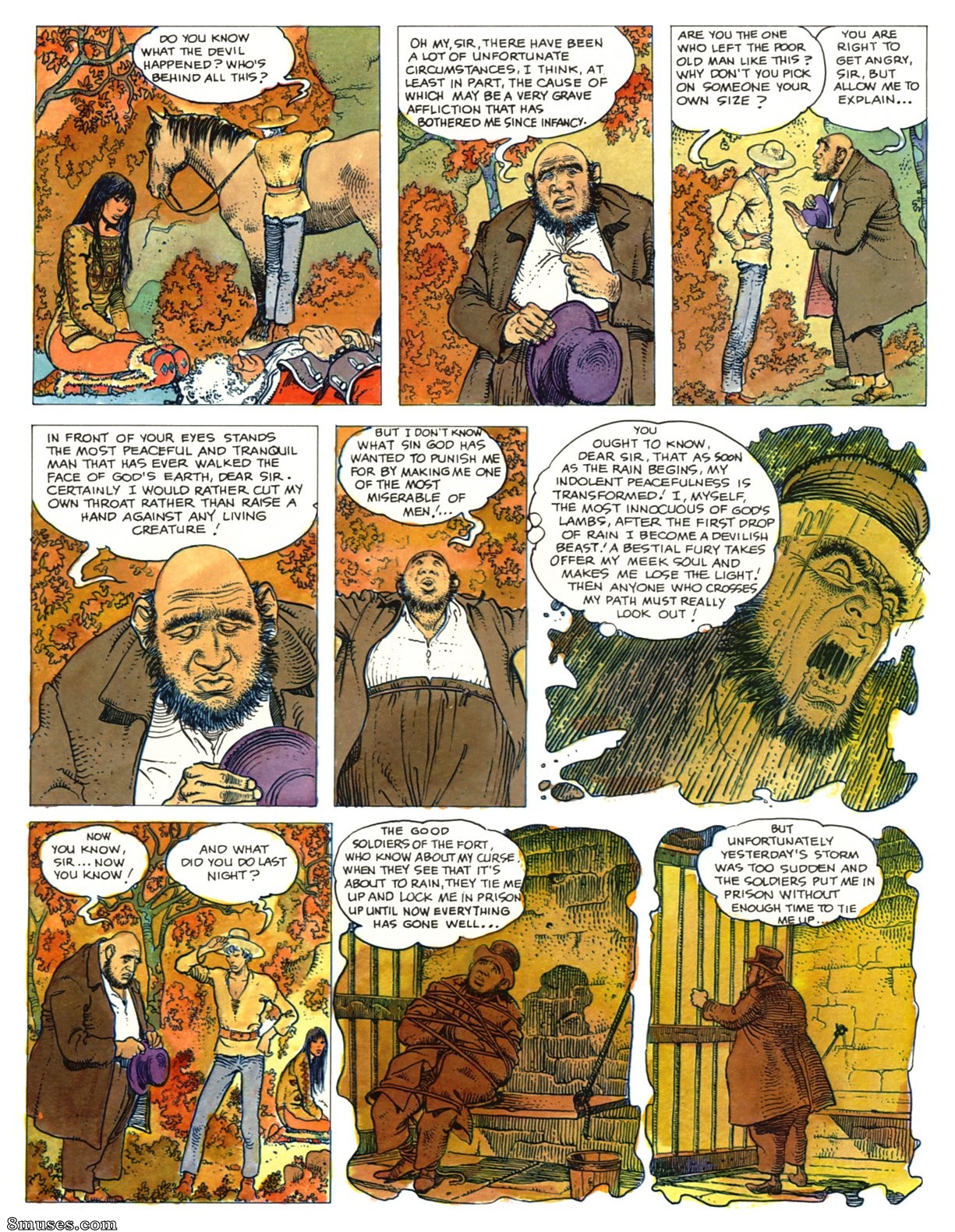 Milo Manara Comics - L'homme en papier - Page 24