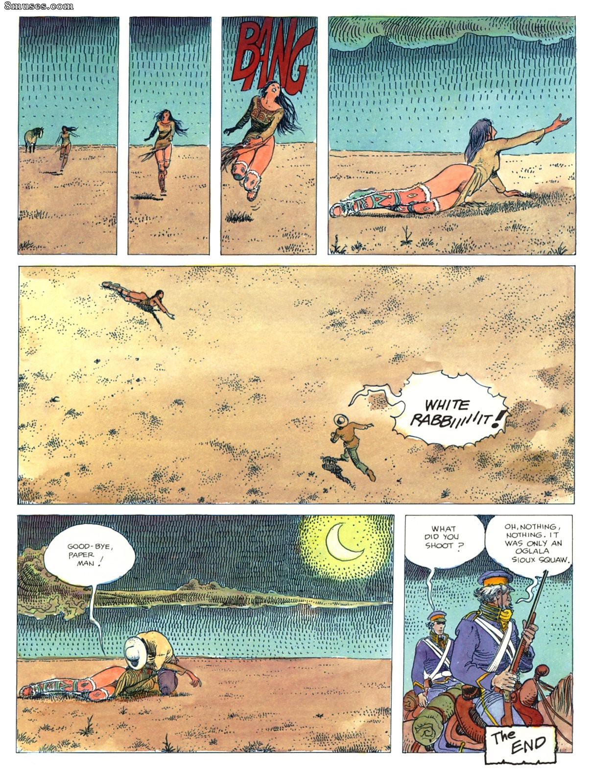 Milo Manara Comics - El hombre de papel - Página 48
