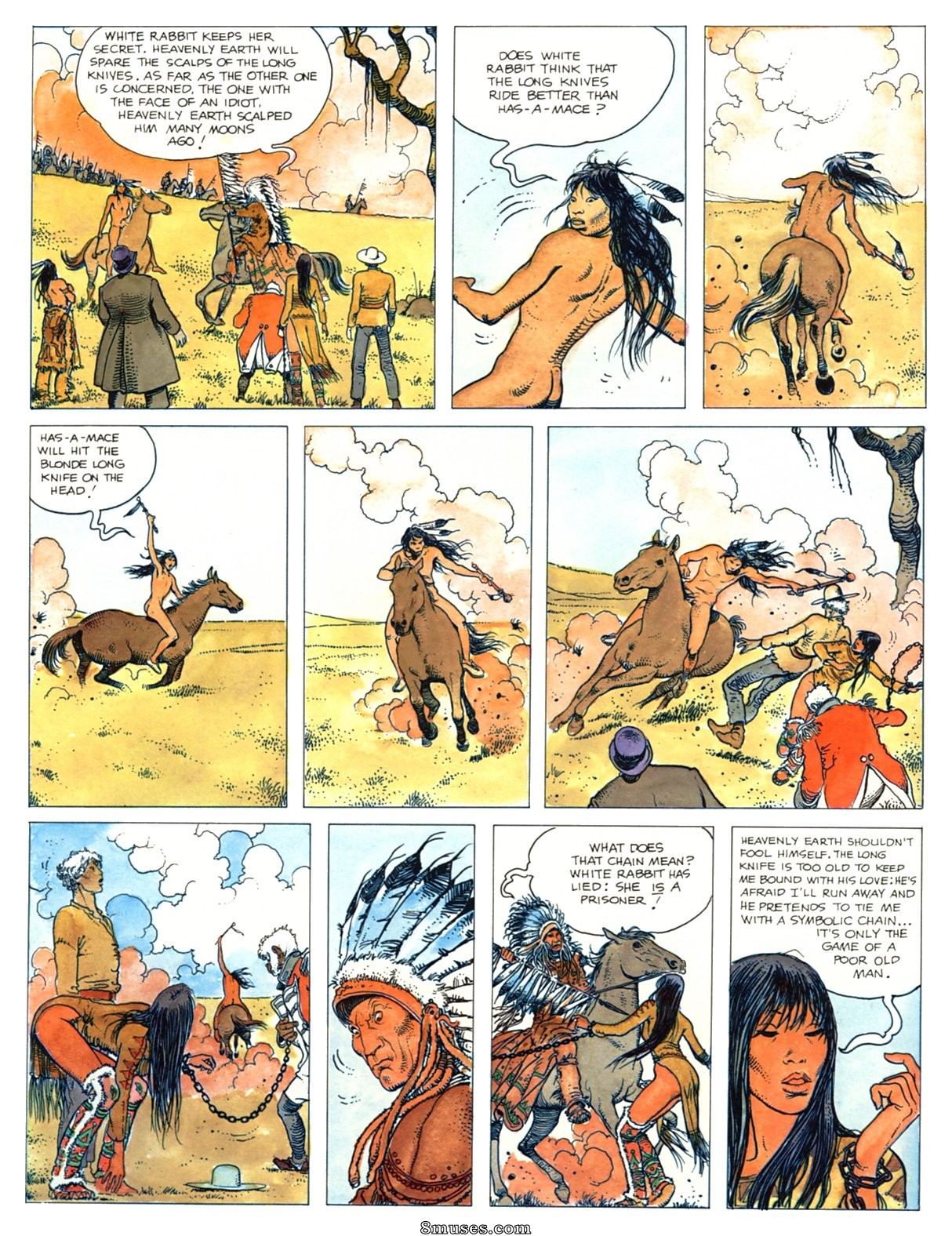 Milo Manara Comics - O homem de papel - Página 34