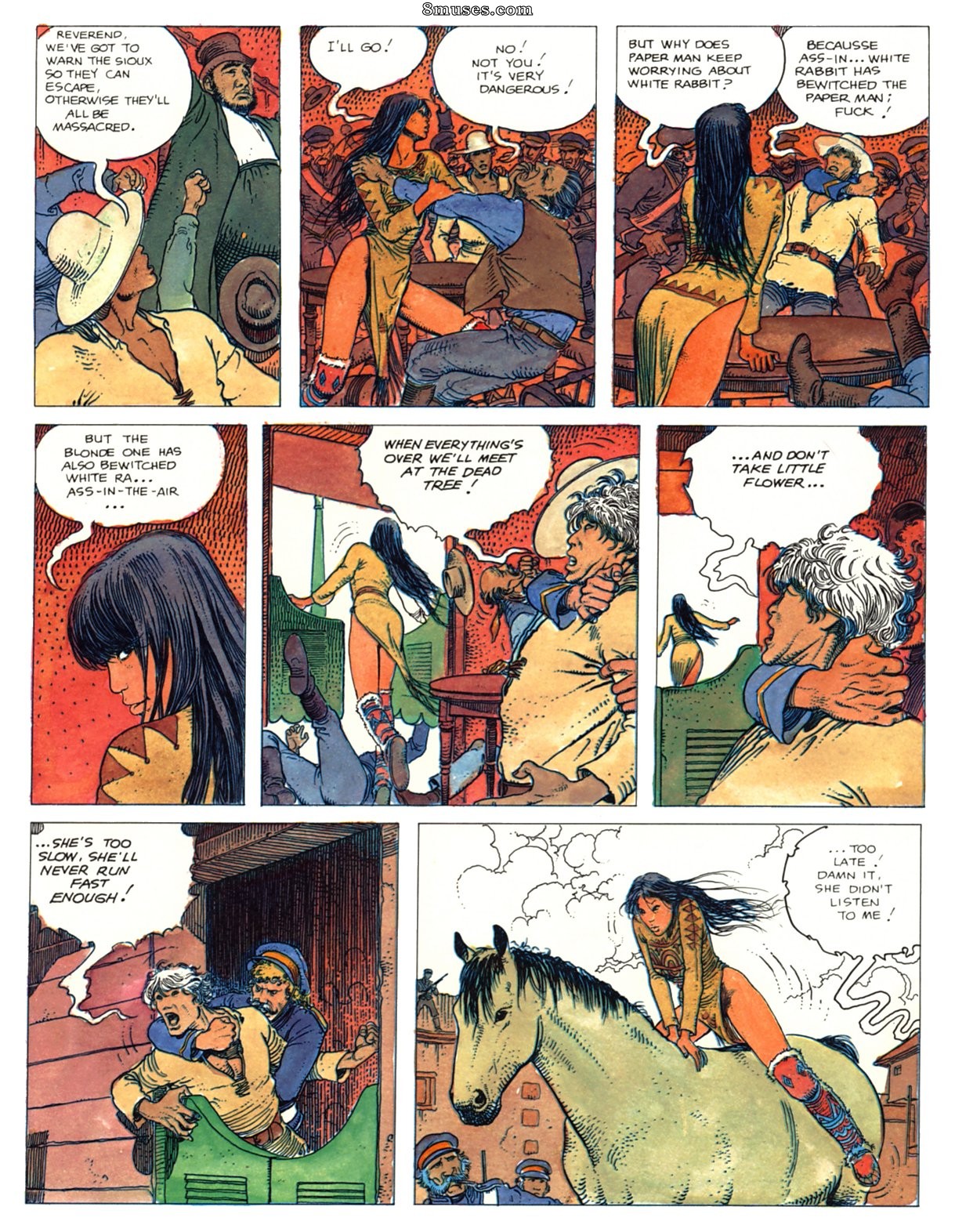 Milo Manara Comics - El hombre de papel - Página 41