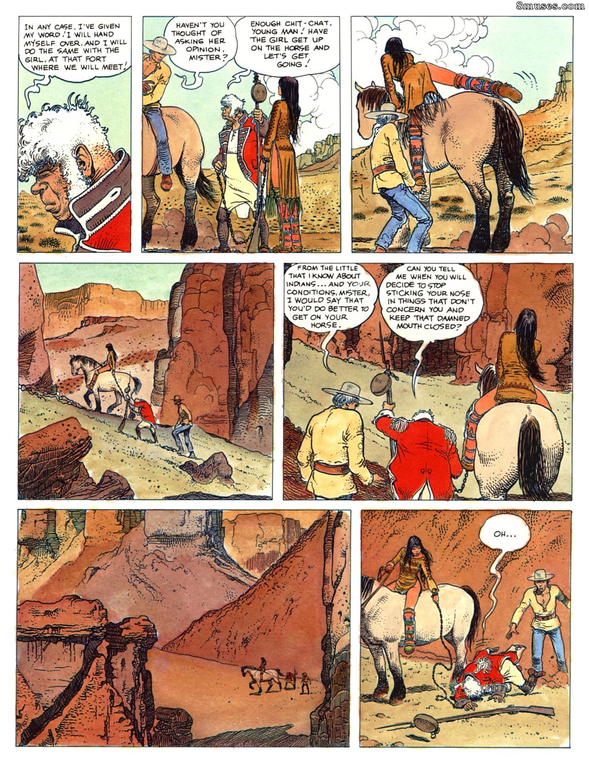 Milo Manara Comics - O homem de papel - Página 14