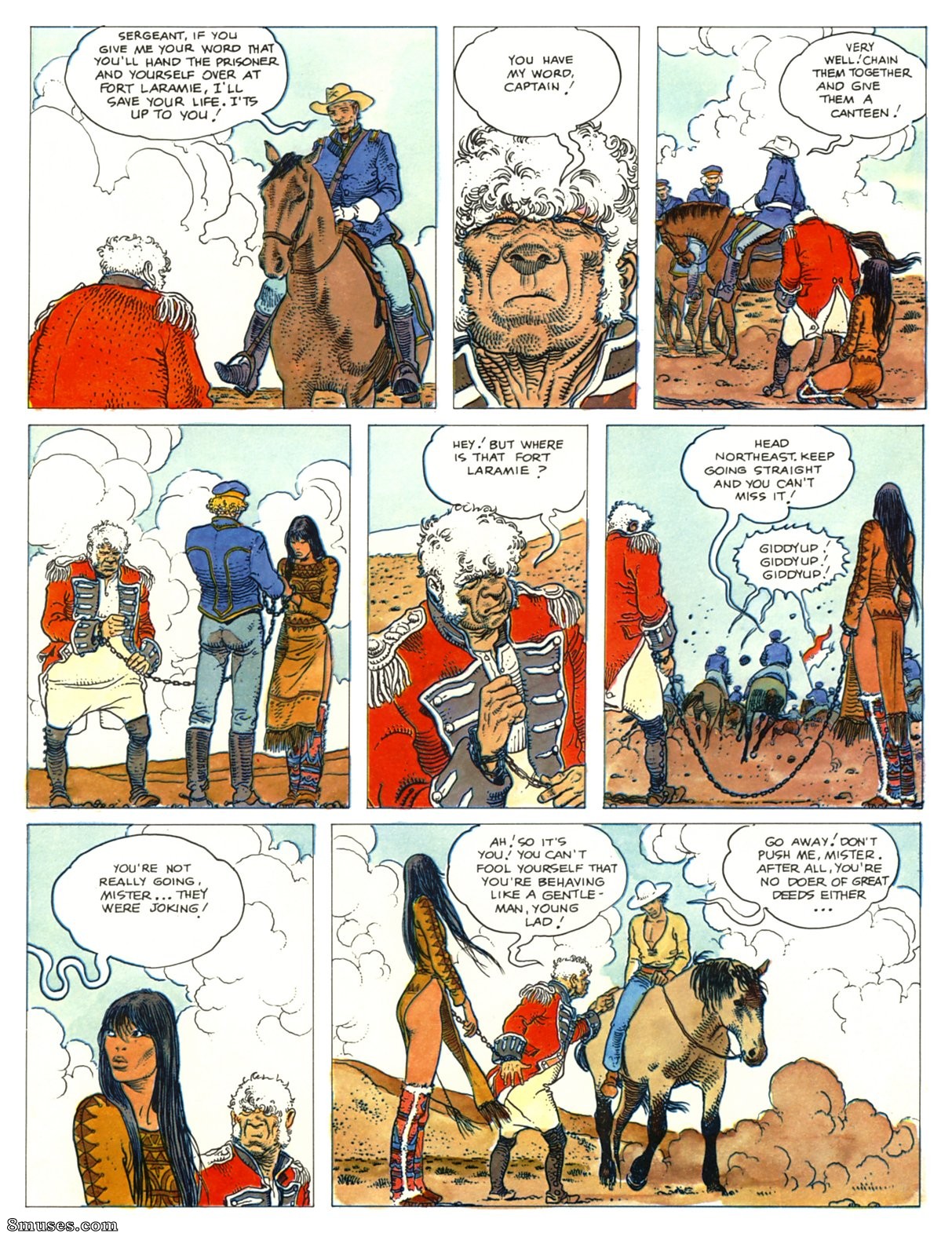 Milo Manara Comics - O homem de papel - Página 13