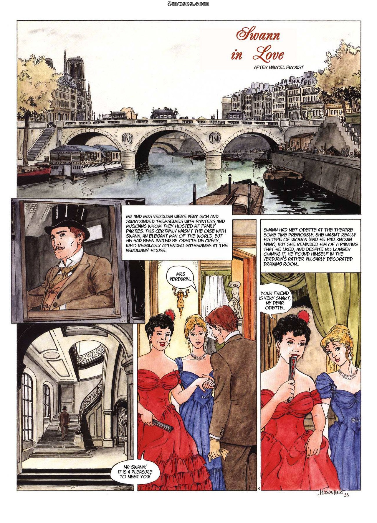 Hugdebert Comics - Cisne enamorado - Página 2