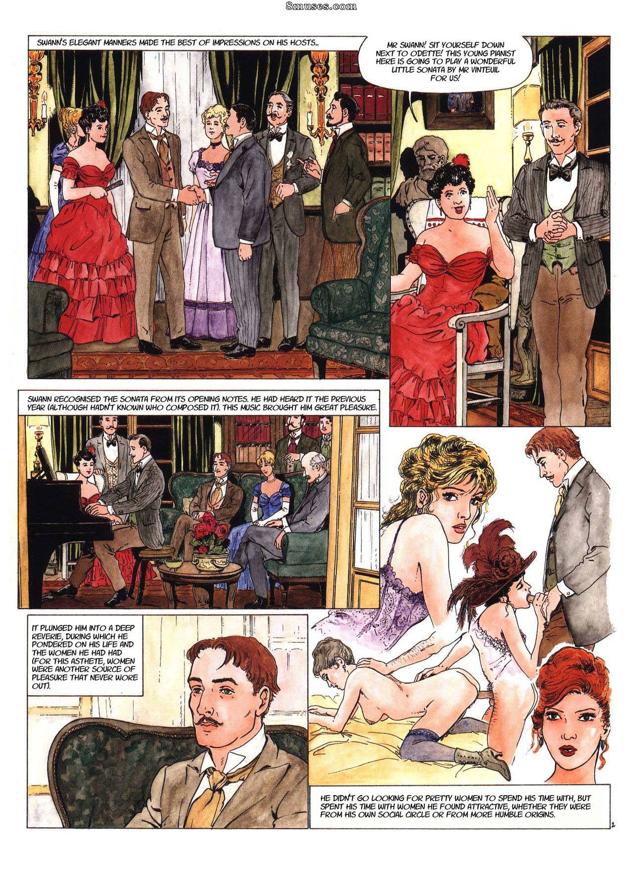 Hugdebert Comics - Cisne apaixonado - Página 3