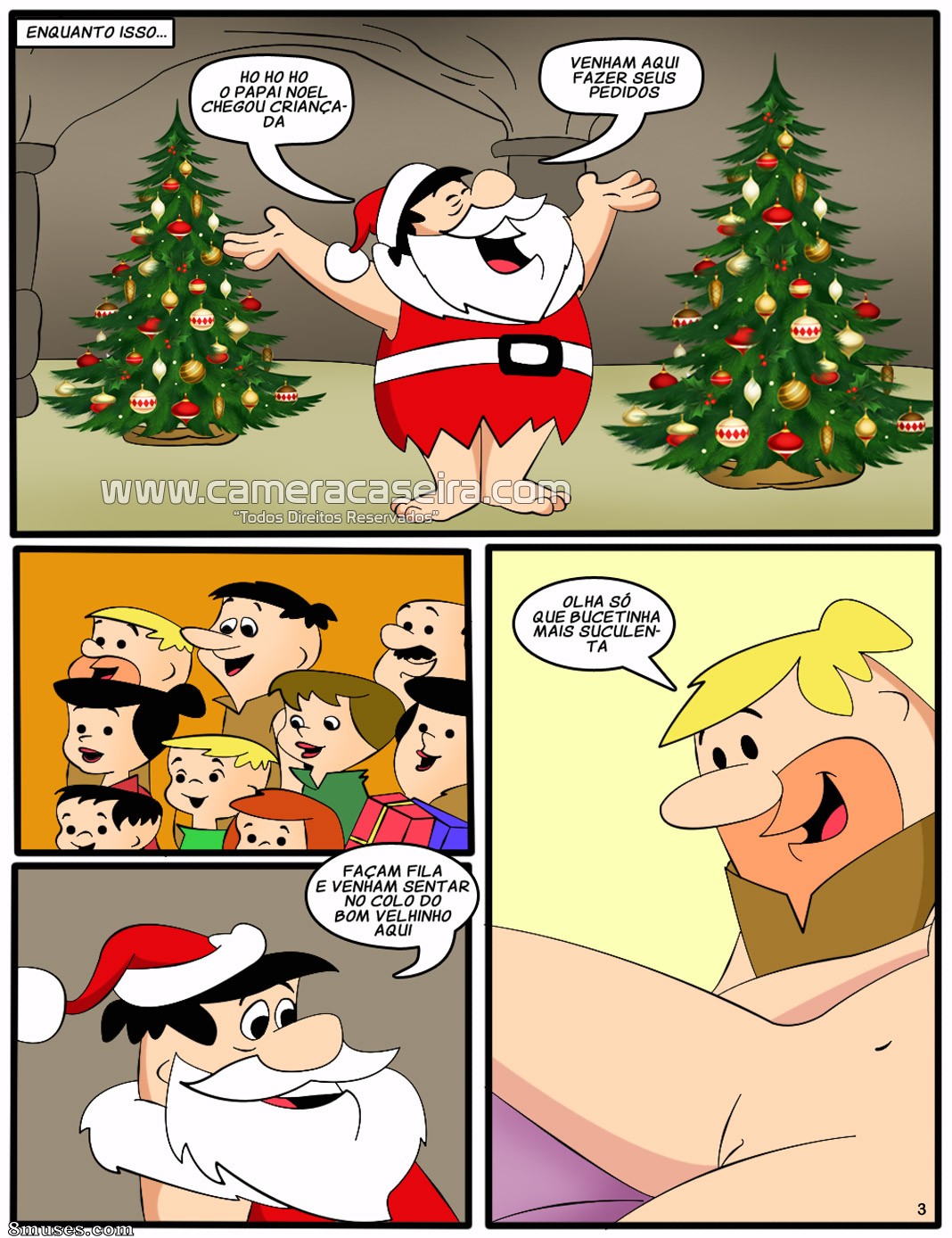 Os Flintistones - 8 Presente de Natal - Page 4