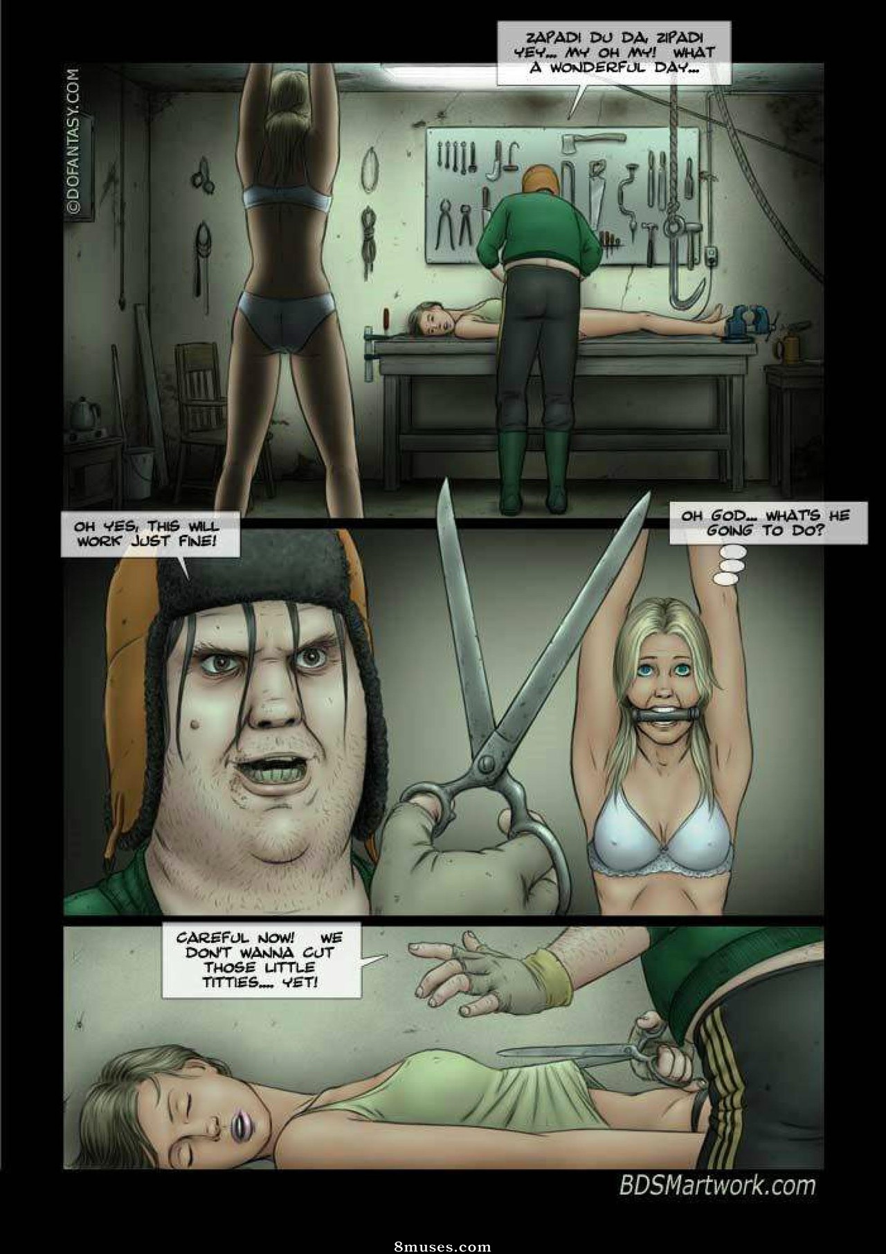 Dofantasy - BDSMArtwork Old Stuff - A Bad Idea - Page 7