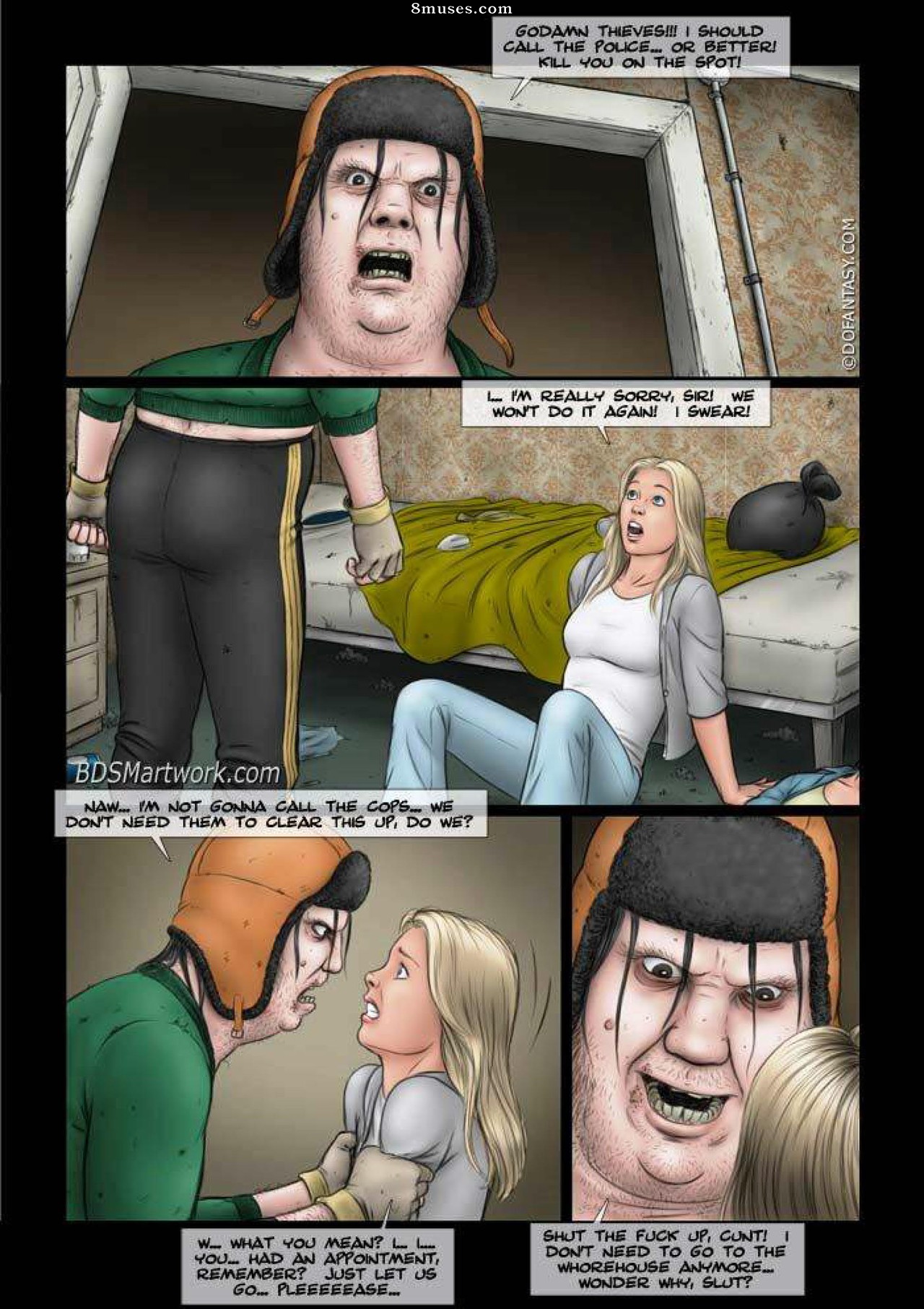 Dofantasy - BDSMArtwork Old Stuff - A Bad Idea - Page 6