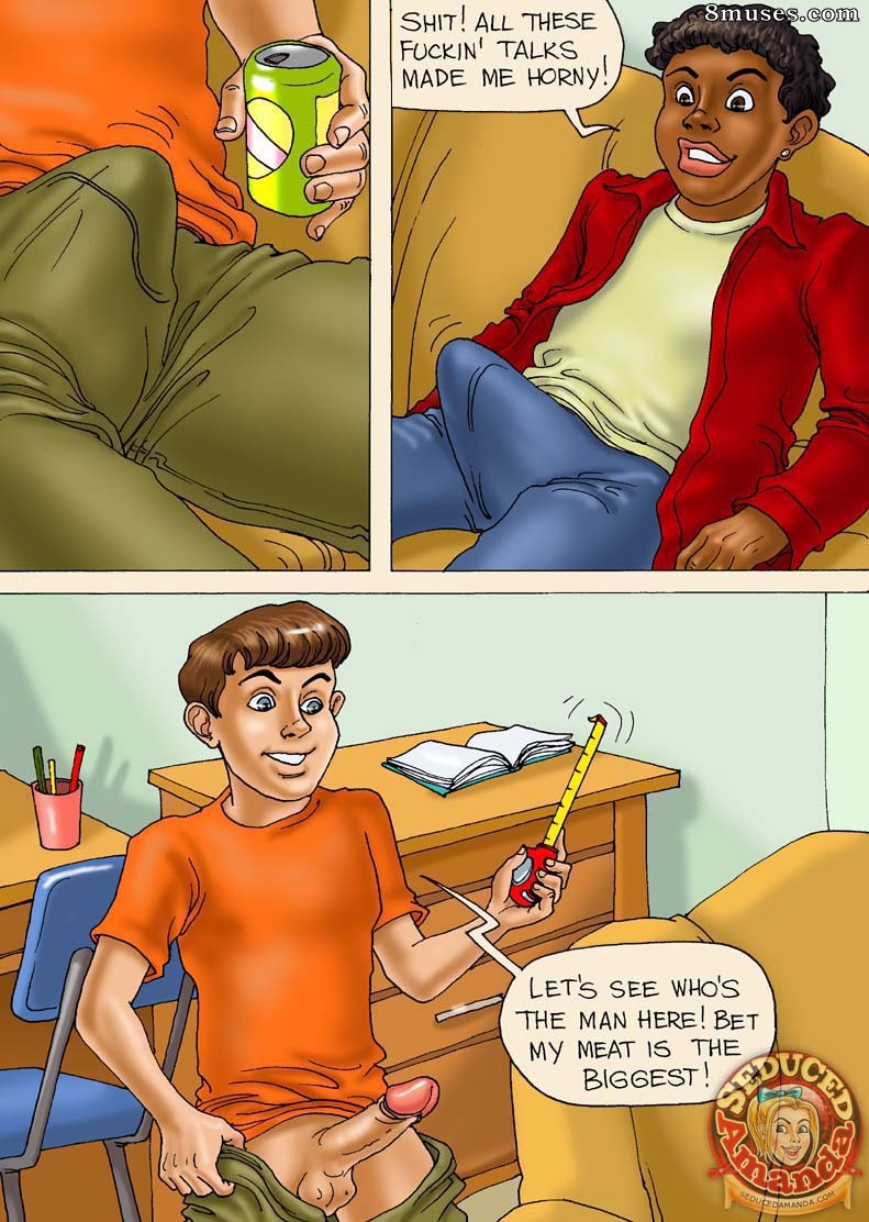 Seduced Amanda Comics - My Brother and his Friends - Page 5