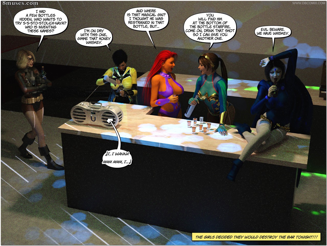 DBComix - Deviant Bondage Comics - Teen Titans - The Judas - Page 6