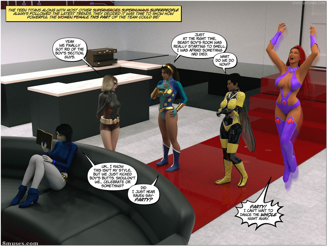 DBComix - Deviant Bondage Comics - Teen Titans - The Judas - Page 3