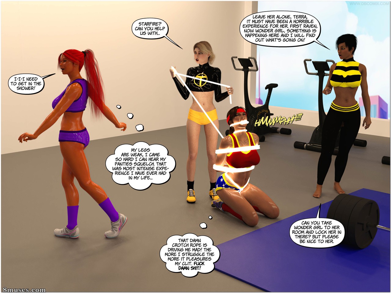 DBComix - Deviant Bondage Comics - Teen Titans - The Judas - Page 51