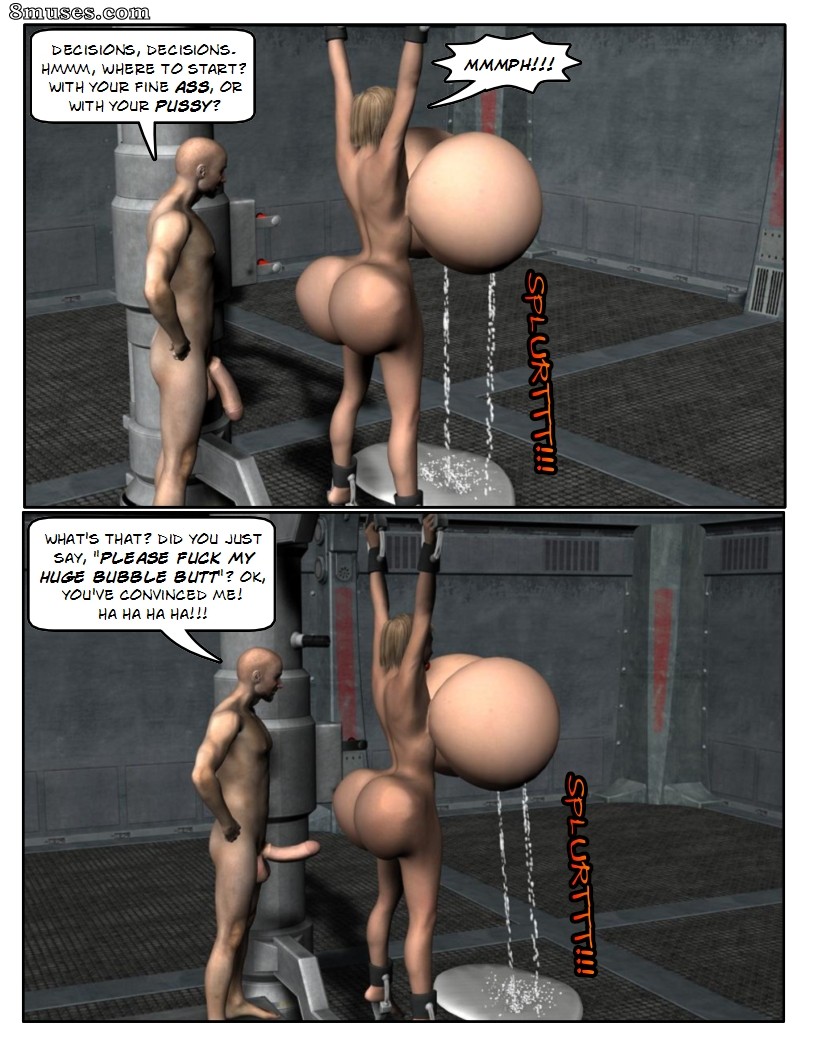 Strong and Stacked - Boobs and Butt Exansion Bondage - Page 26