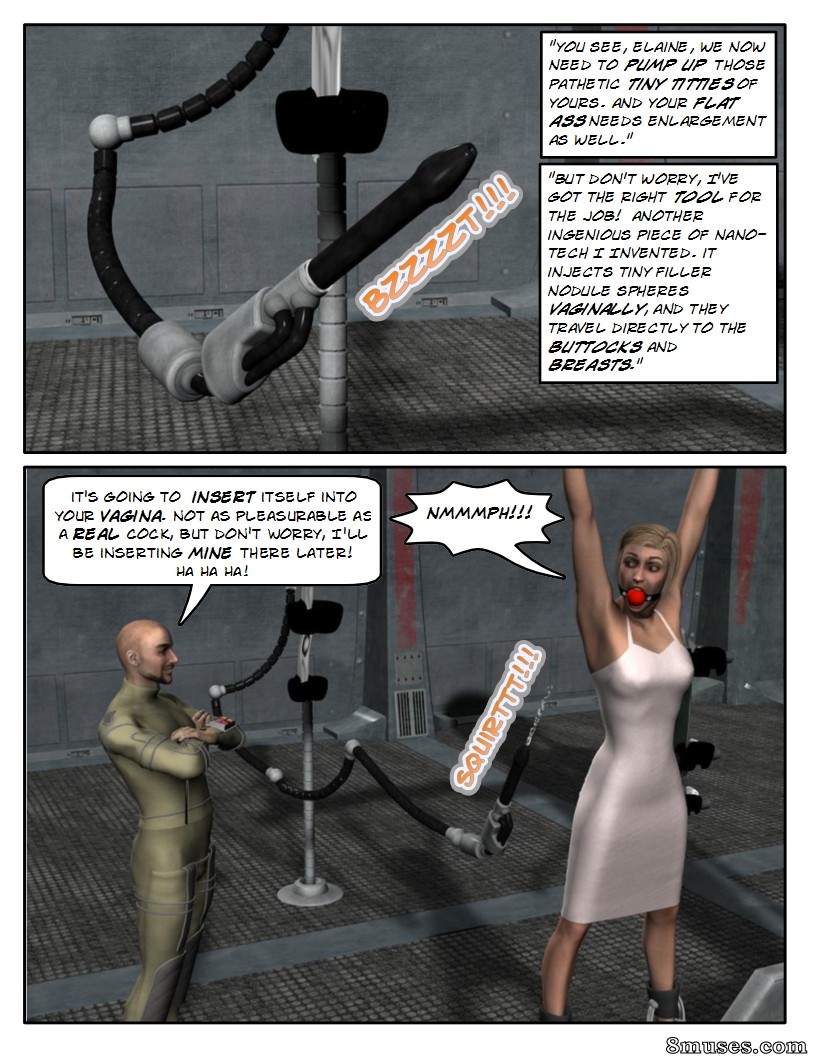 Fort et empilé - Expansion des fesses et des seins avec bondage - Page 11