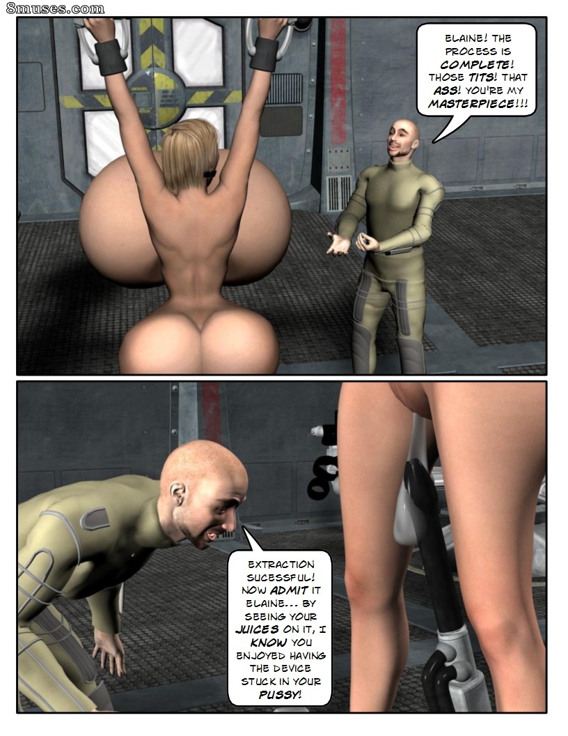 Strong and Stacked - Boobs and Butt Exansion Bondage - Page 22