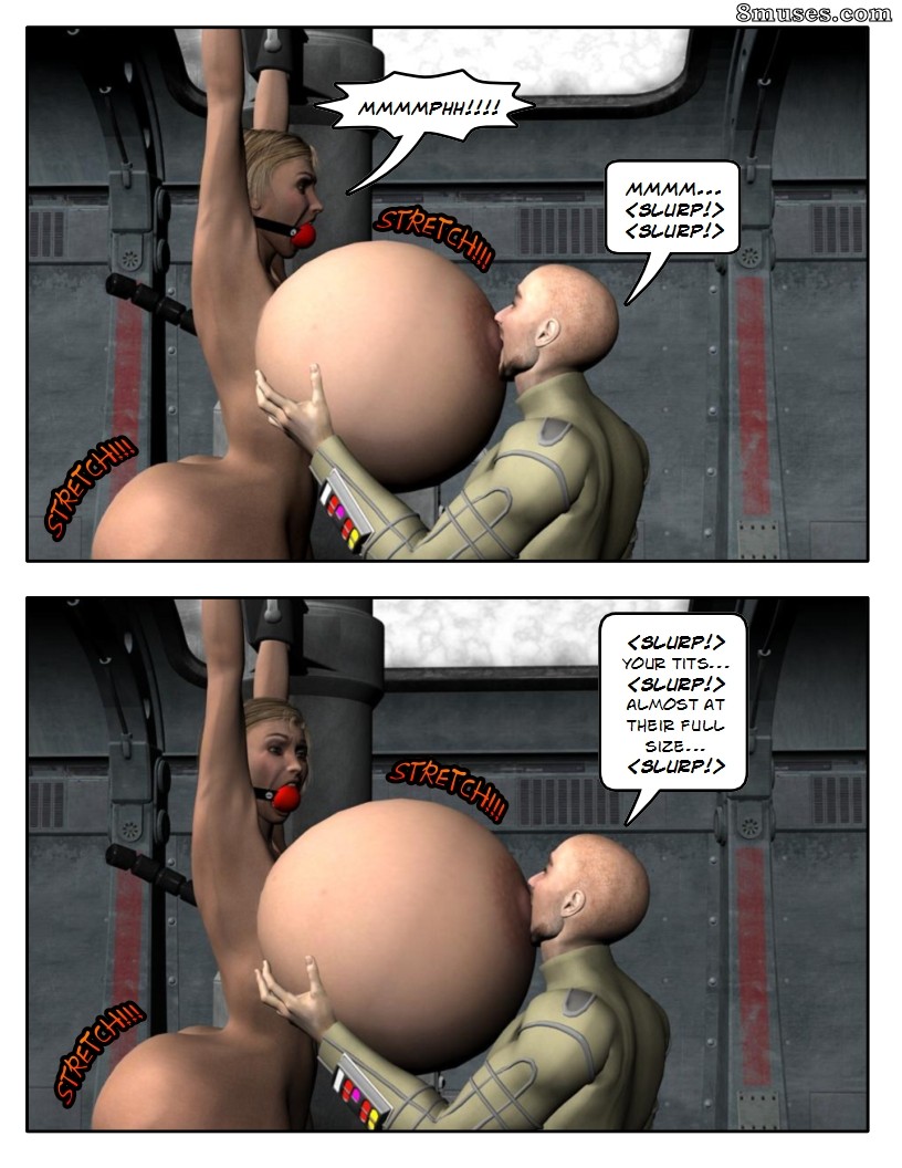 Strong and Stacked - Boobs and Butt Exansion Bondage - Page 21
