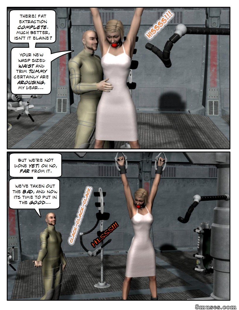 Strong and Stacked - Boobs and Butt Exansion Bondage - Page 10