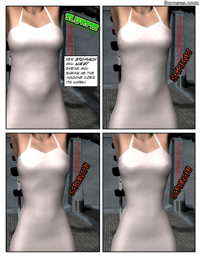 Strong and Stacked - Boobs and Butt Exansion Bondage - Page 9