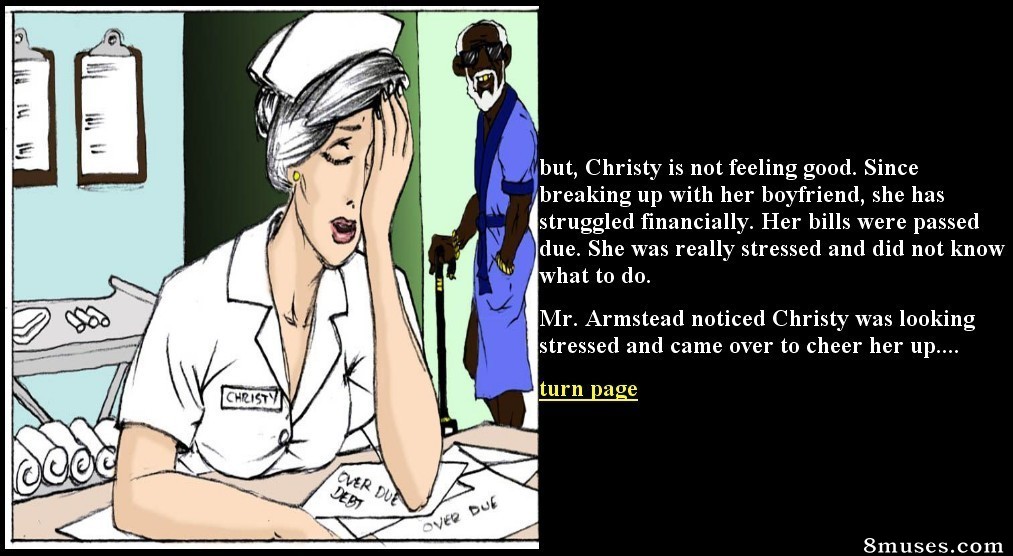 IllustratedInterracial.com Comics - Enfermeira Christy - Página 2