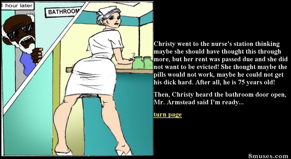 IllustratedInterracial.com Comics - Nurse Christy - Page 7