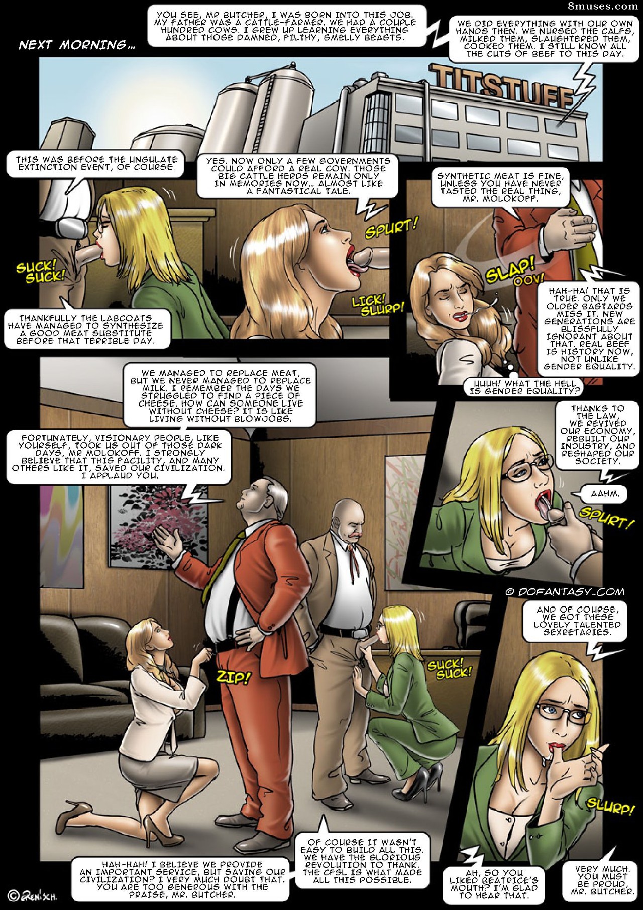Fansadox Comics - Fansadox 405 - Sluts in Training 3 - The Dairy - Erenisch - Page 22