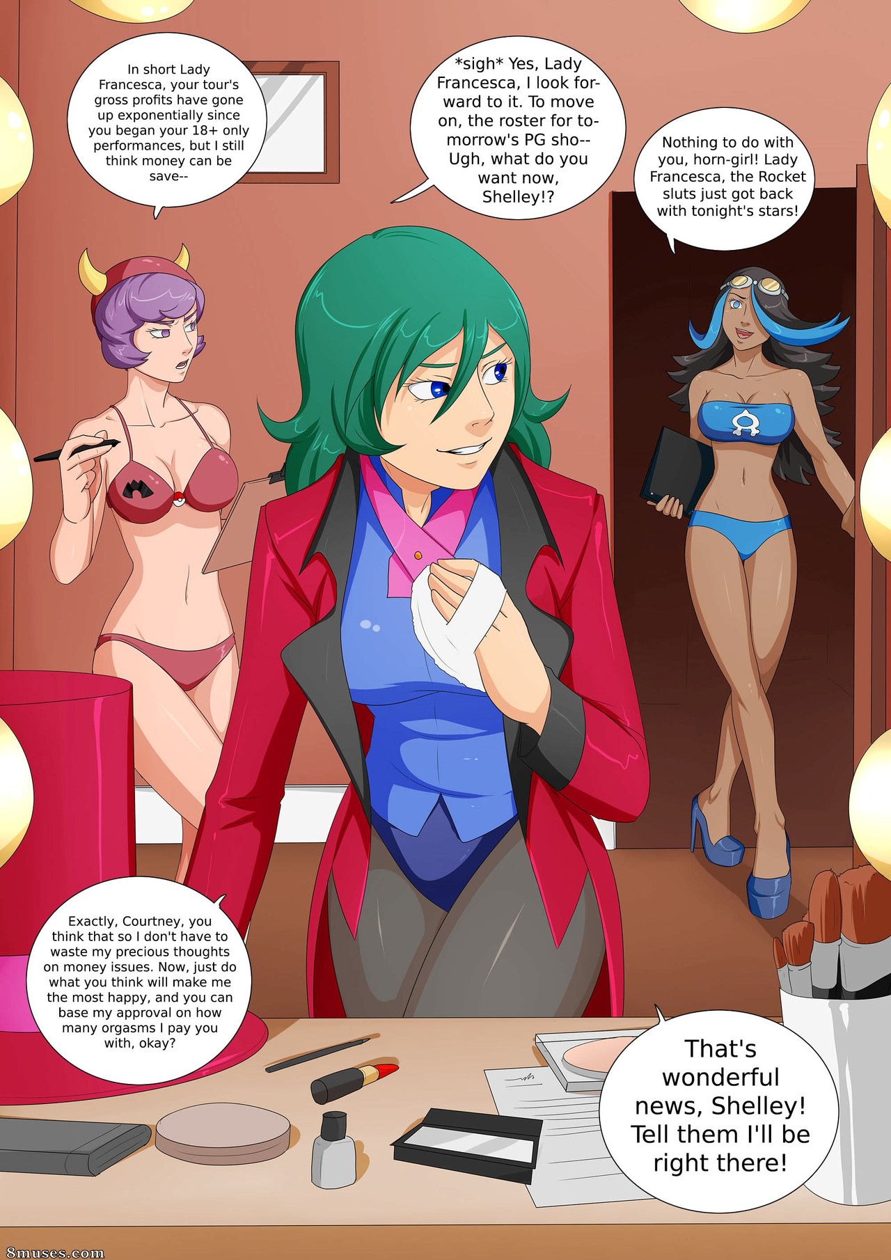 OoSebastianoO Comics - The Great & Powerful Lady Francesca's Magic Show - Page 1
