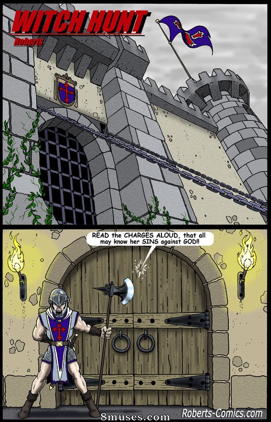 Gary Roberts Comics - Caça às bruxas - Página 1