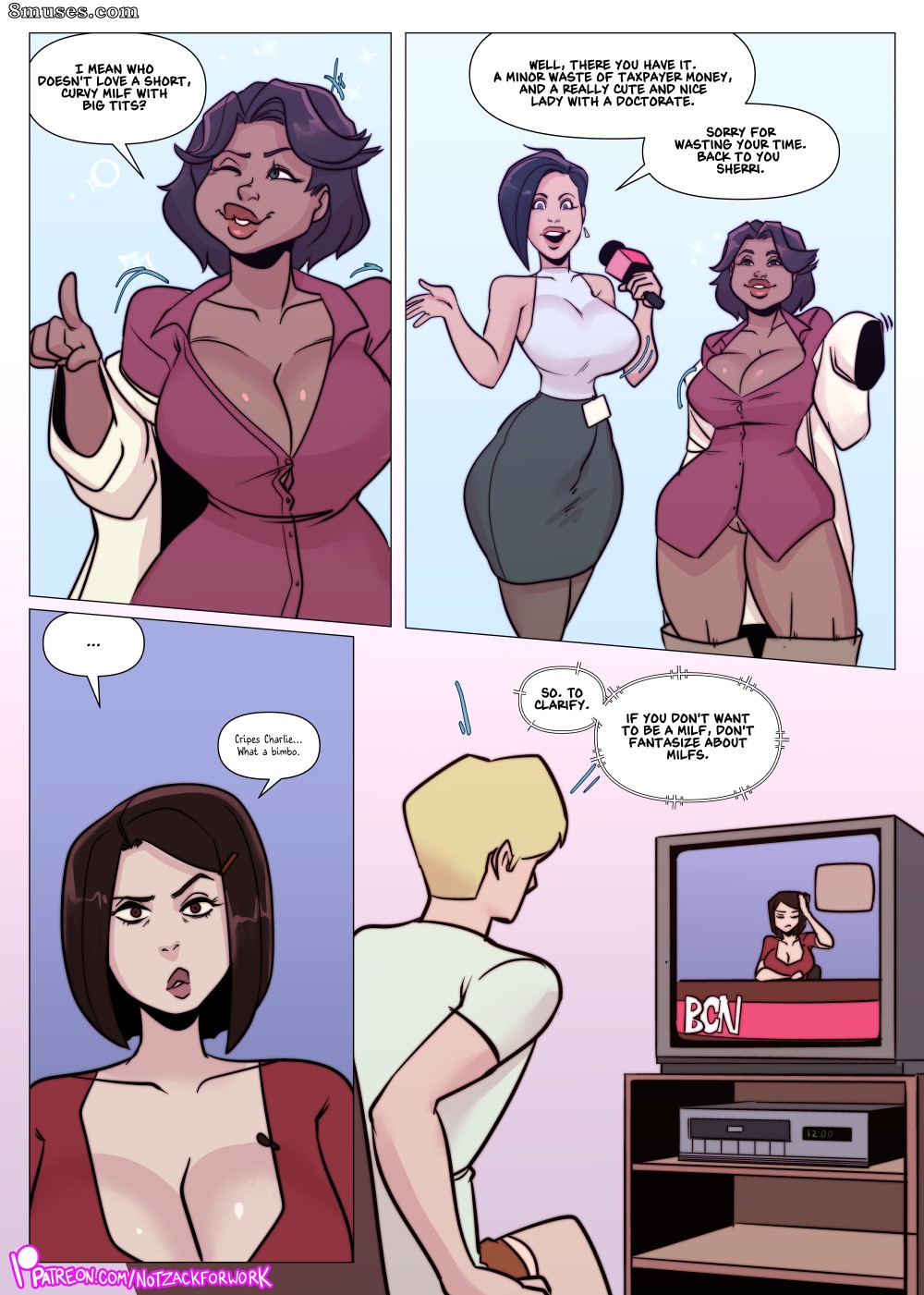 NotZackForWork Comics - La maduración de las mujeres maduras - Página 3