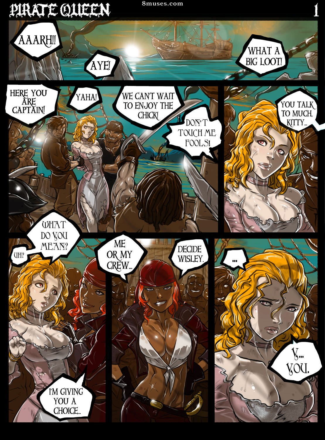 Ganassa Comics - Pirate Queen - Page 1