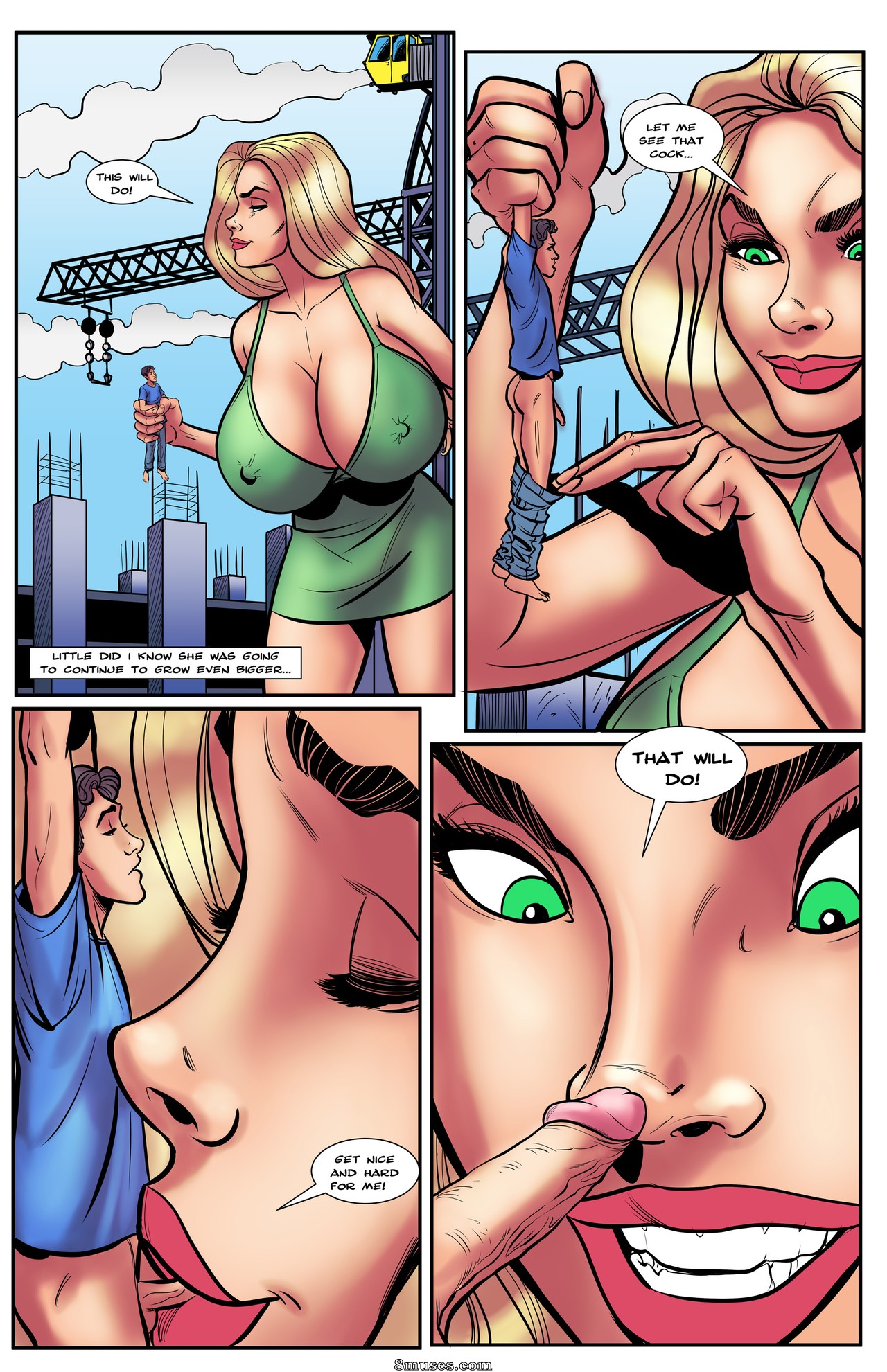 New Heaven - My Giant Stepmom - Issue 3 - Page 6