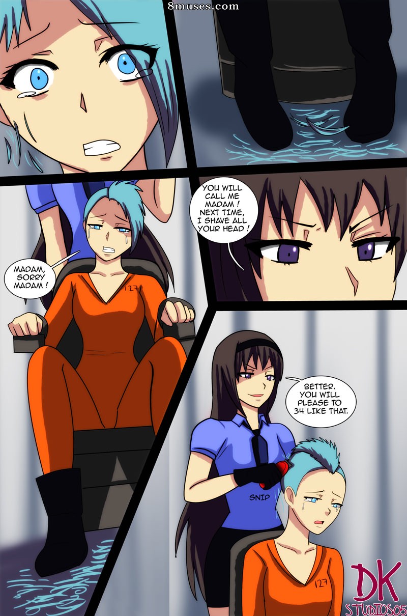Quadrinhos da DK Studios - Prisão de Sayaka - Página 13