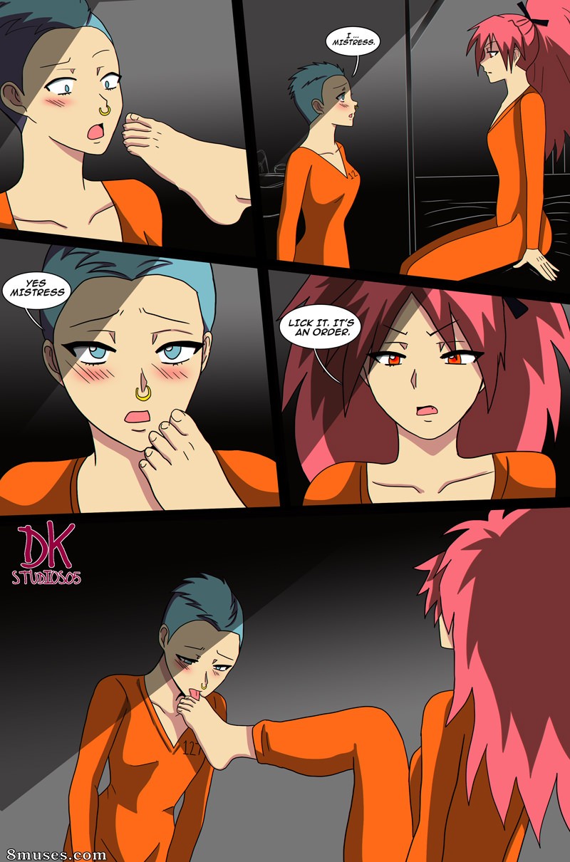 Quadrinhos da DK Studios - Prisão de Sayaka - Página 21