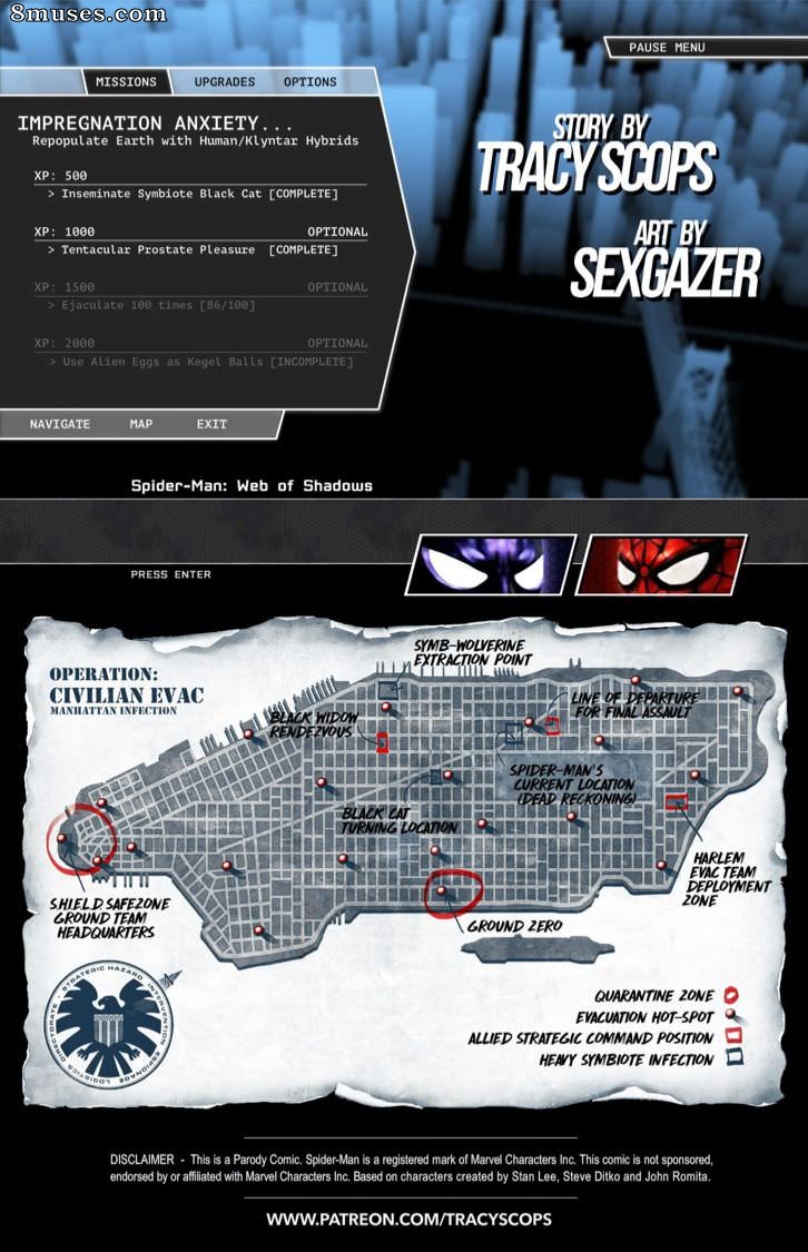 Tracy Scops Comics - Web of Shadows - Page 2