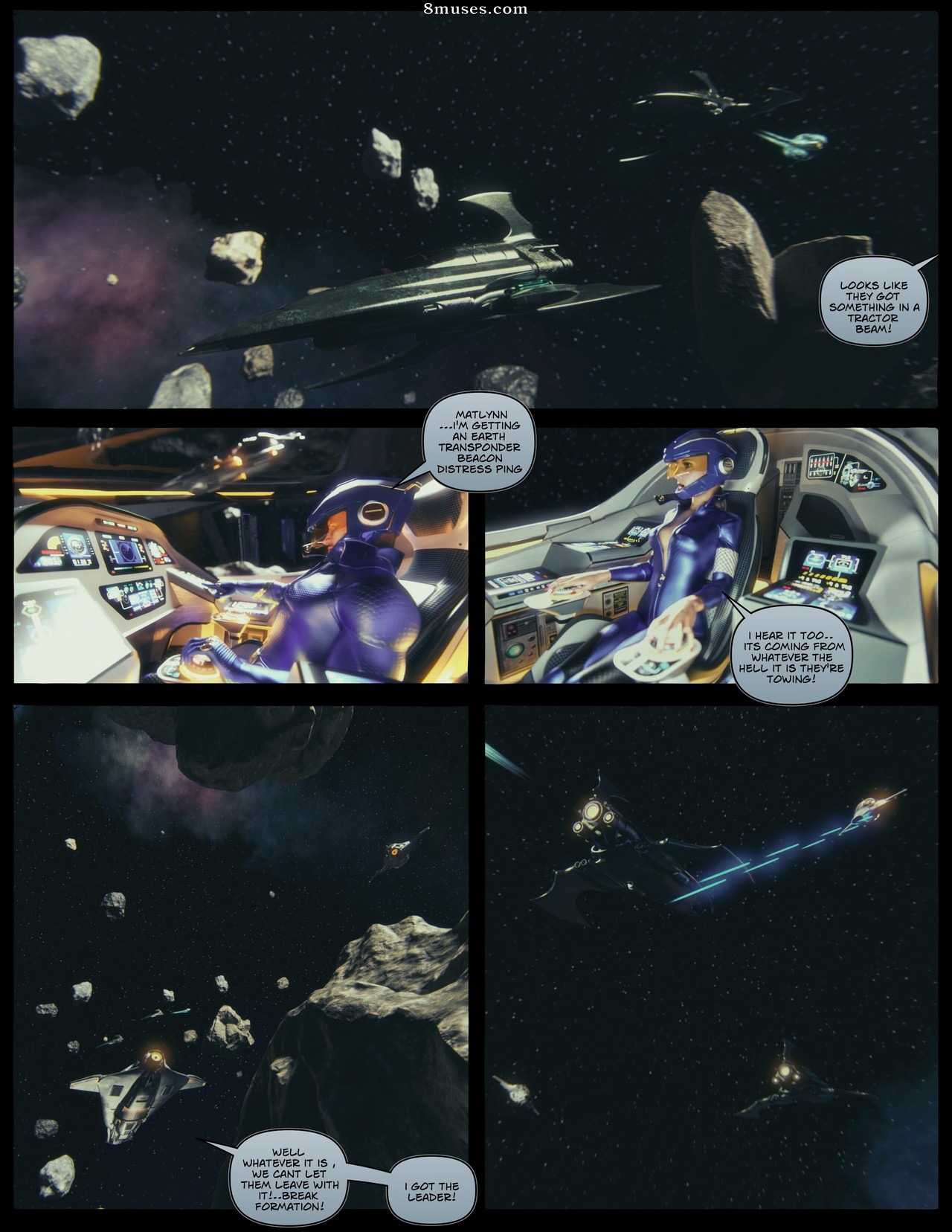 Marla Masters - Comandante espacial - Parte 1 - Página 4