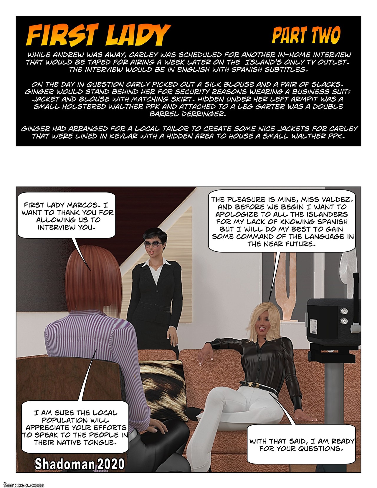 Condenado transformado - Parte 2 - História da primeira-dama - Página 30