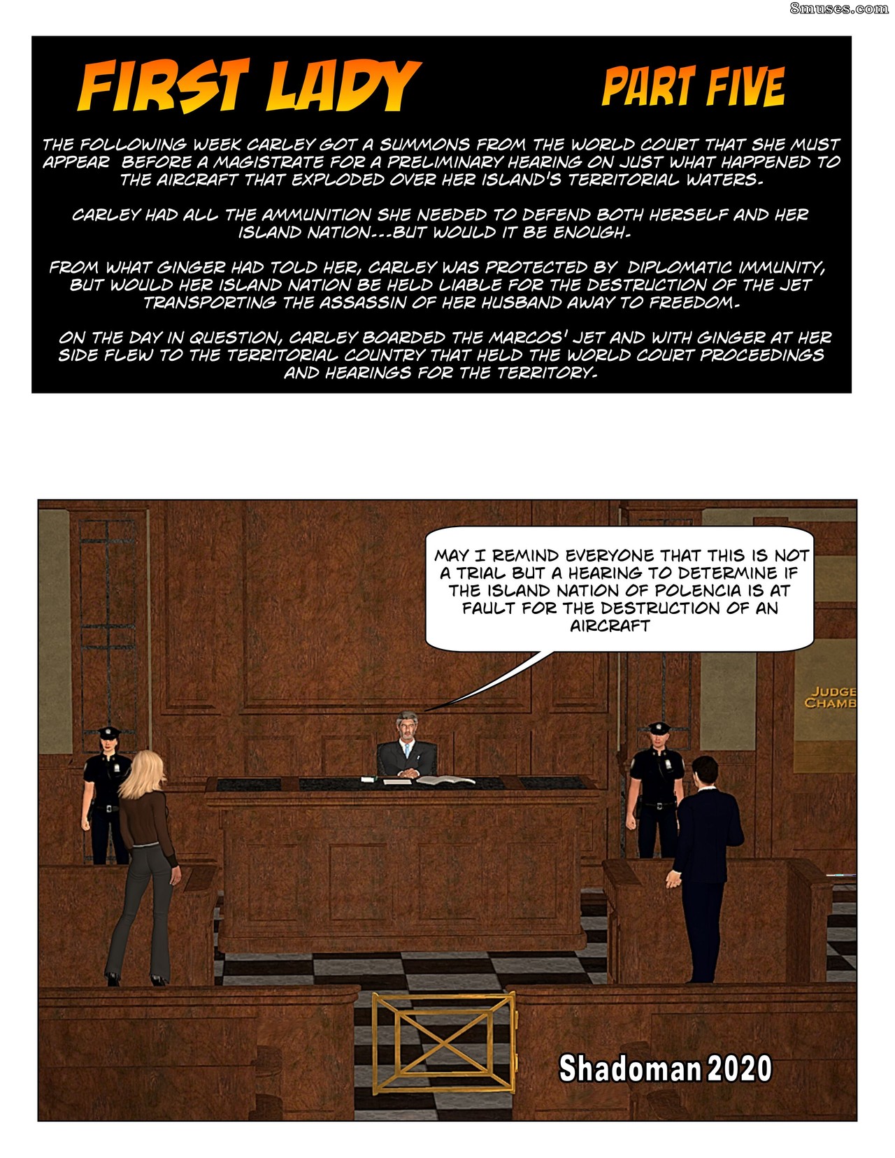 Page 92 | Shadoman-Comics/Transformed-Convict/Part-2-First-Lady-Story |  8muses - Sex Comics