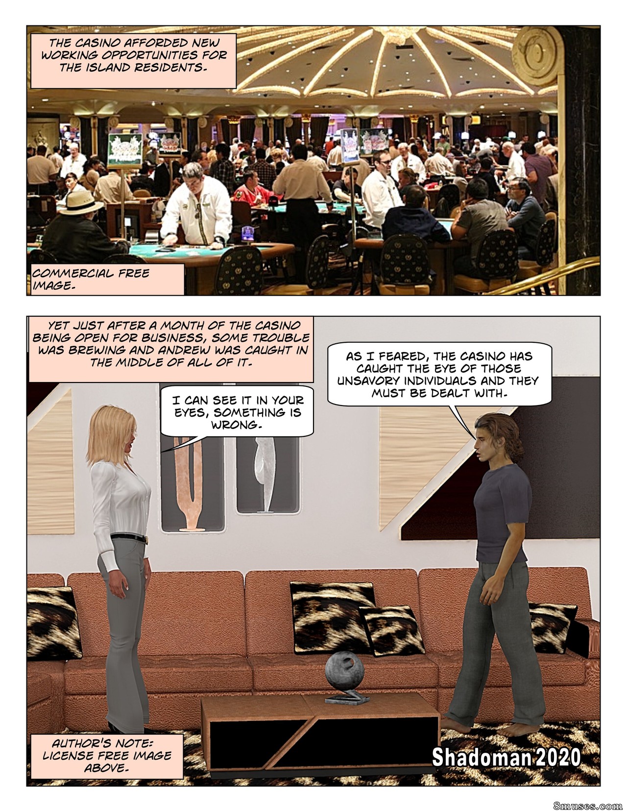 Page 48 | Shadoman-Comics/Transformed-Convict/Part-2-First-Lady-Story |  8muses - Sex Comics