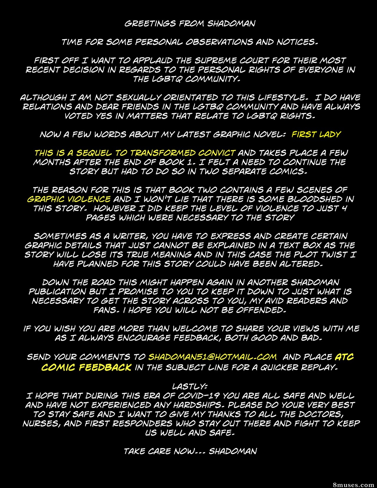 Transformed Convict - Part 2 - First Lady Story - Page 2