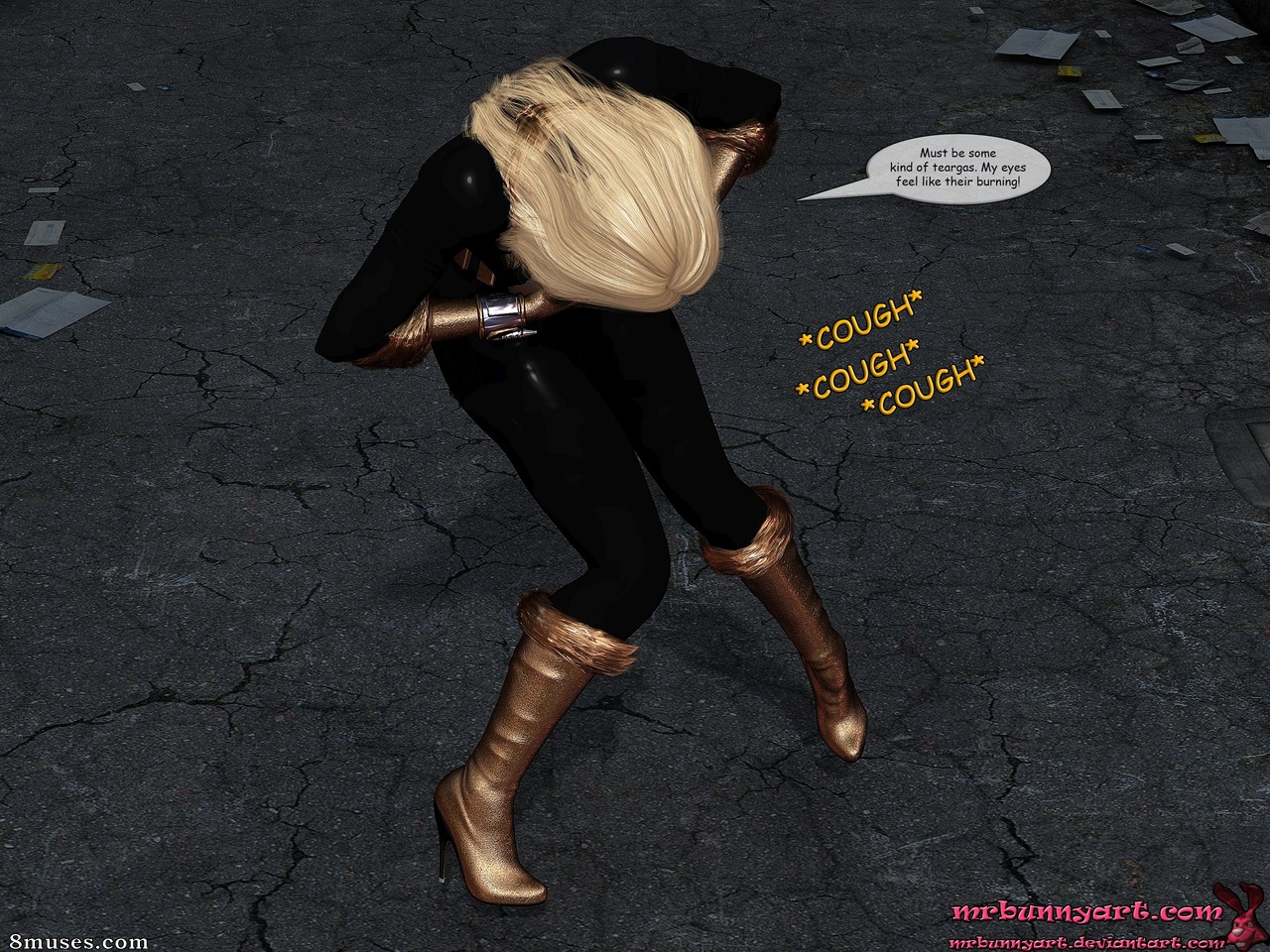 MrBunny Comics - Night Vixen vs Cain - Page 61