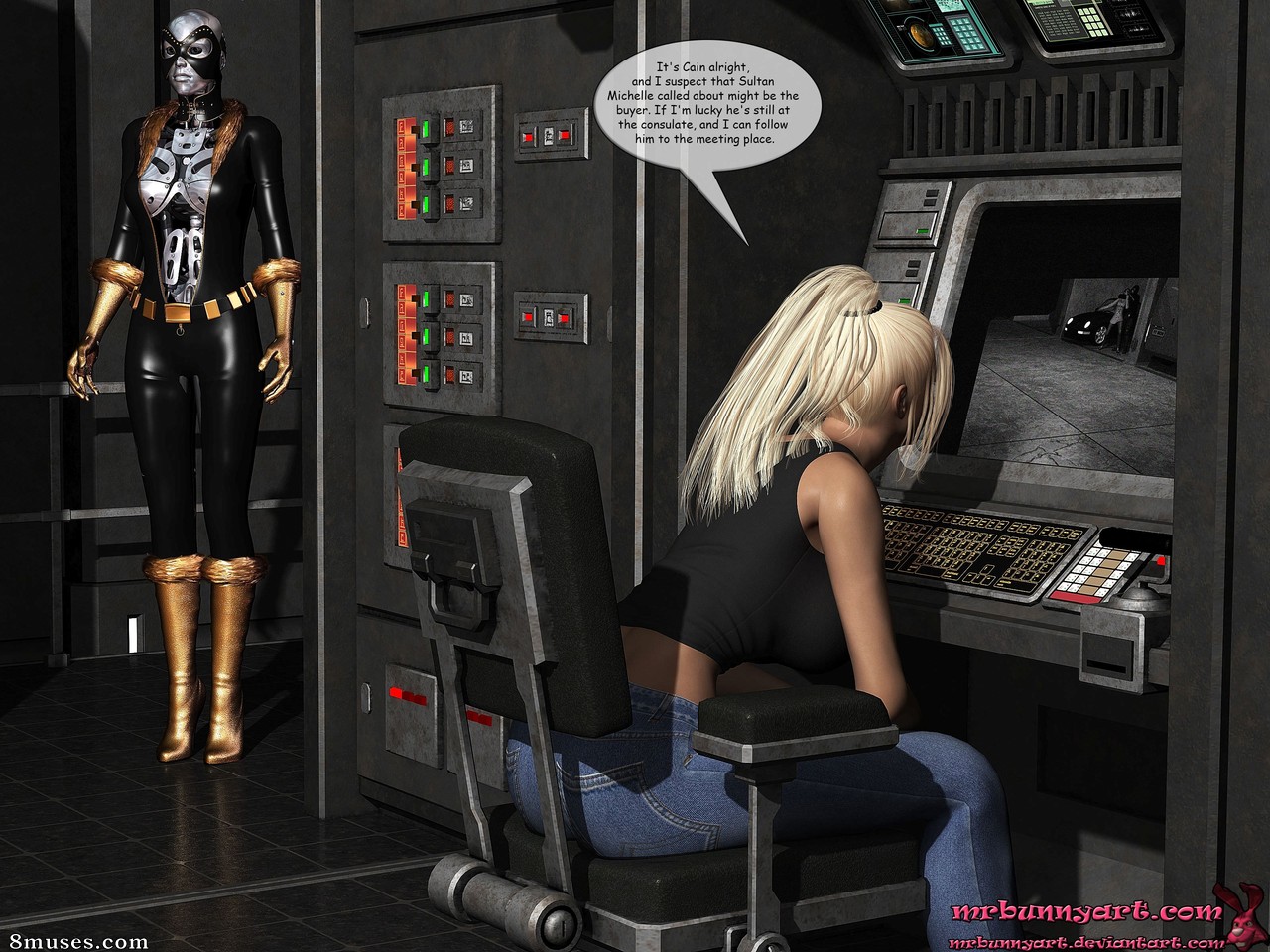 MrBunny Comics - Night Vixen vs Cain - Página 38