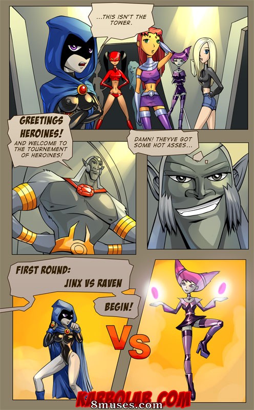 Karbo Comics - Raven vs Jinx - Página 1