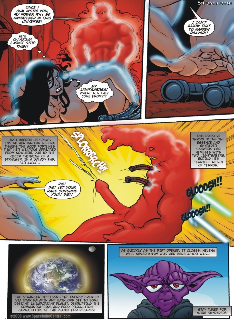 Space Babe Central - Skyrider - Page 46
