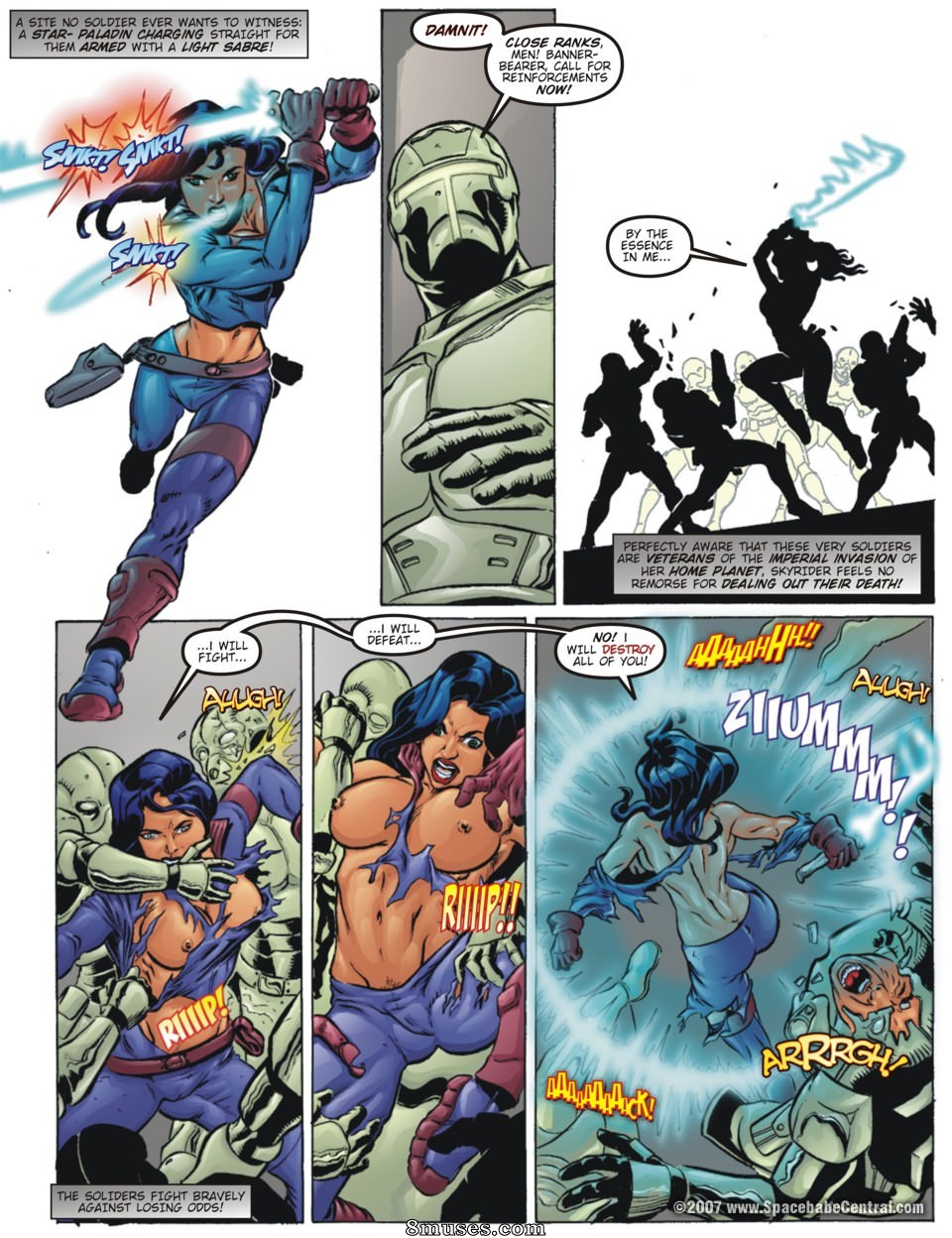 Space Babe Central - Skyrider - Page 4