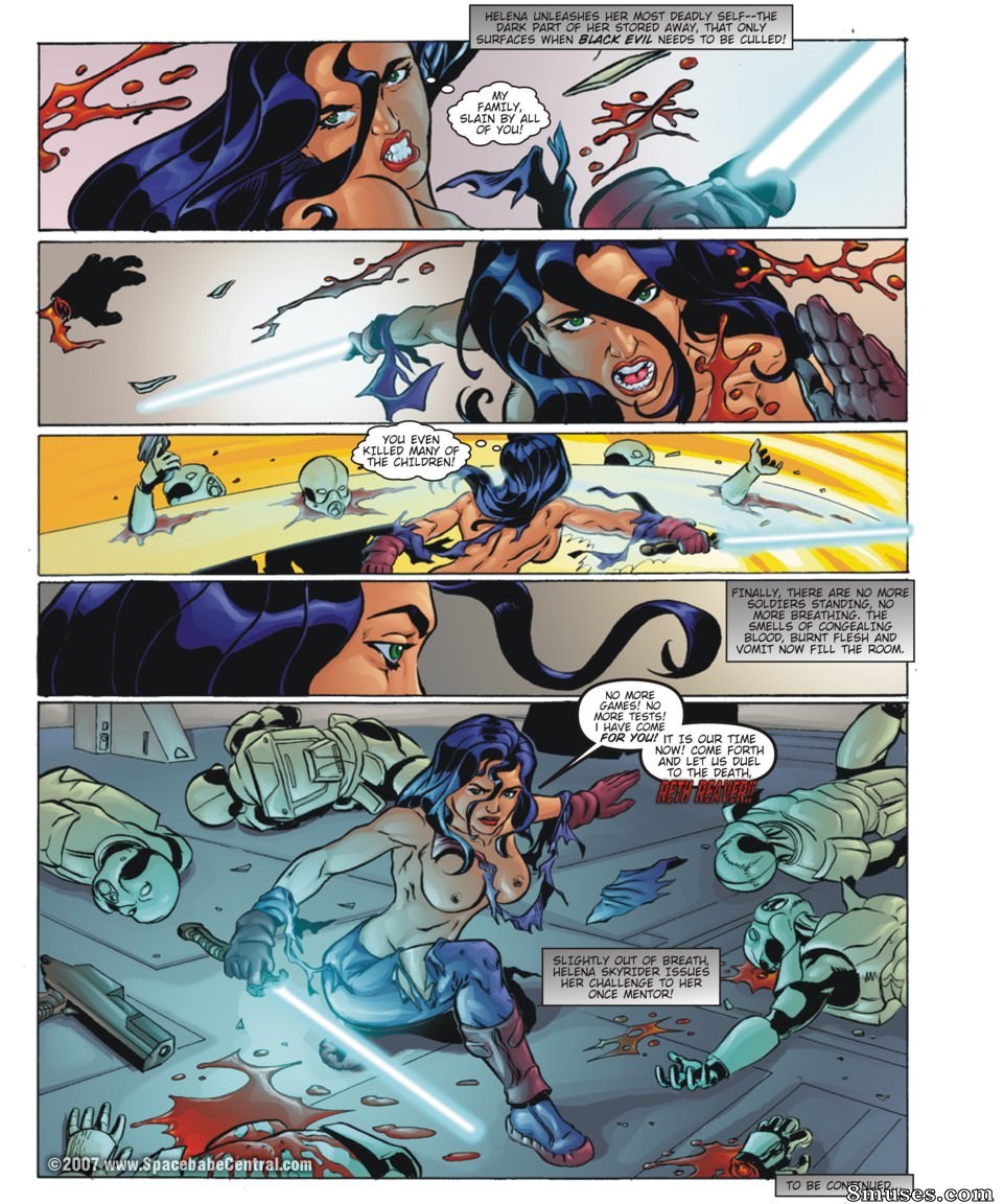 Space Babe Central - Skyrider - Page 6