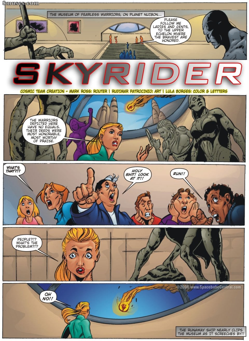 Space Babe Central - Skyrider - Page 32
