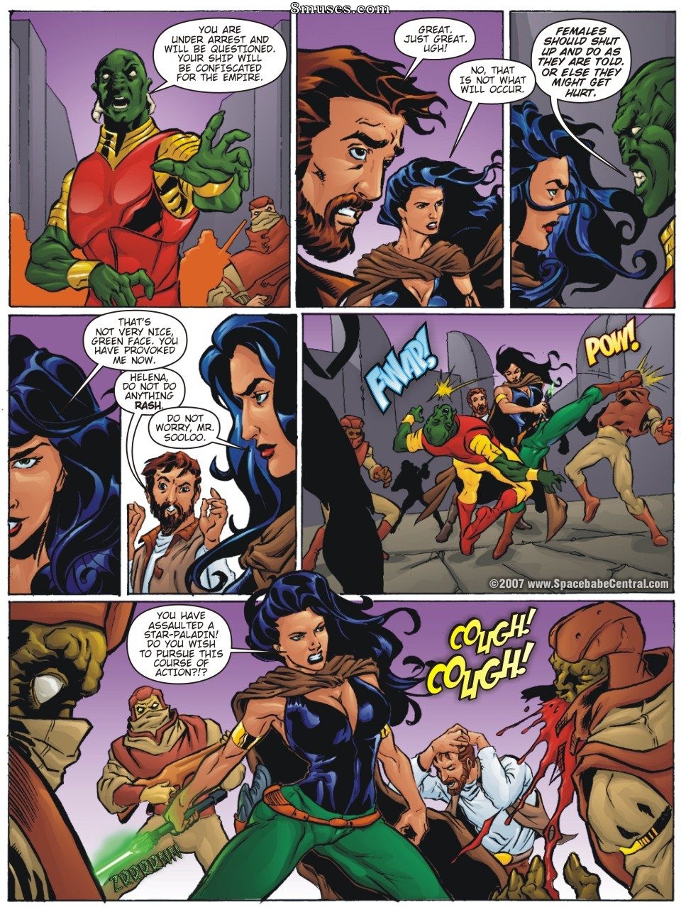 Space Babe Central - Skyrider - Page 19