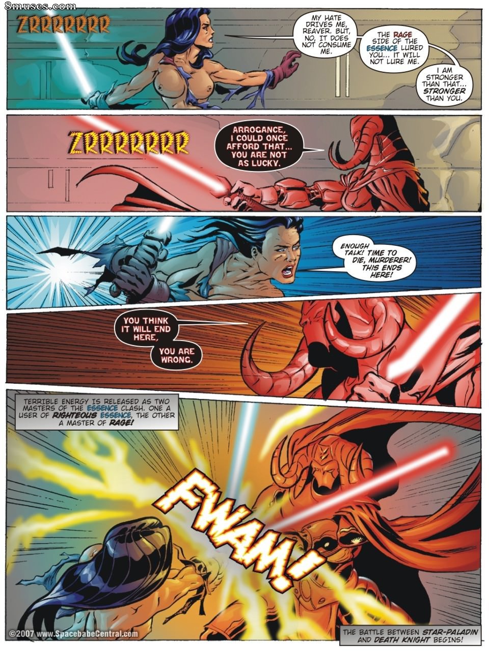 Space Babe Central - Skyrider - Page 9