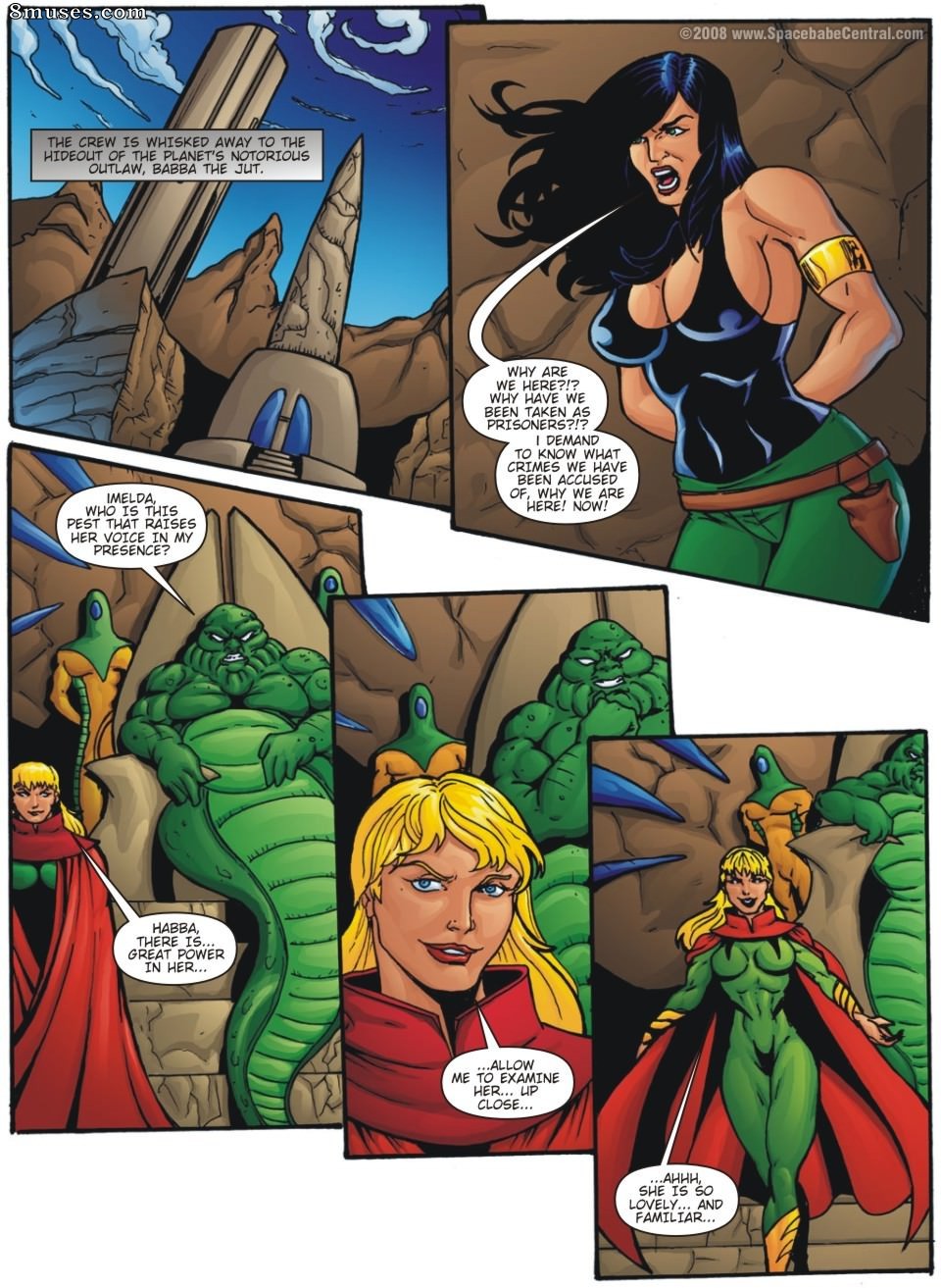 Space Babe Central - Skyrider - Page 34