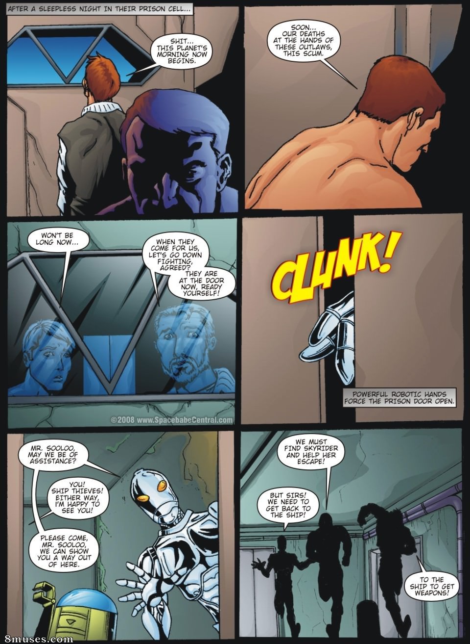 Space Babe Central - Skyrider - Page 38