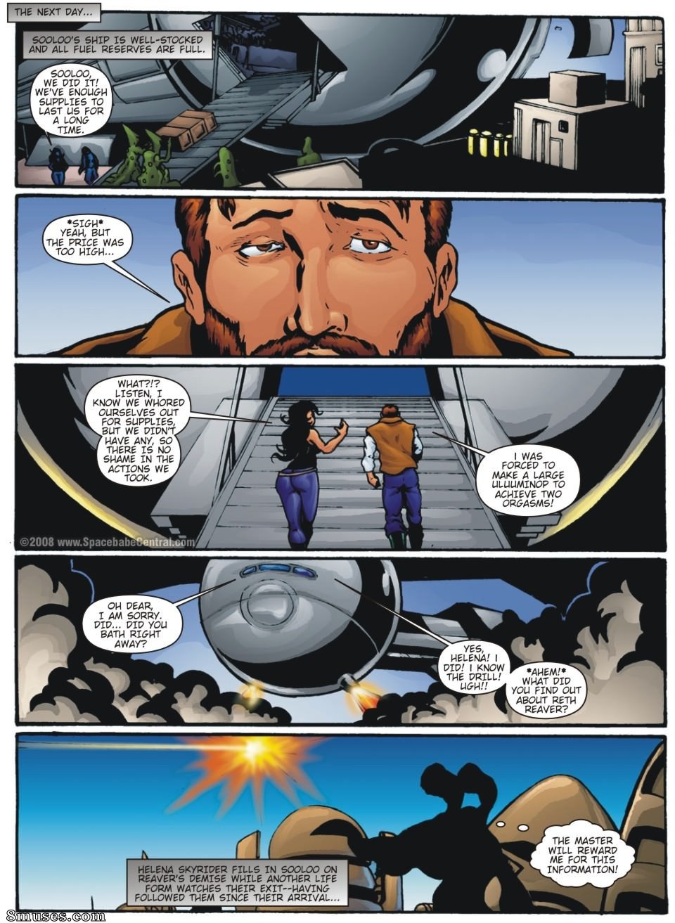 Space Babe Central - Skyrider - Page 55